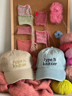 Type A Knitter - Tan Hat – Old Gold Embroidery | Maker Favorite