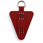 Snip & Stitch Leather Tool Case – Scissor + Darning Needle Holder