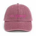 On Gauge - Pink Hat – Pink Embroidery | TIMI