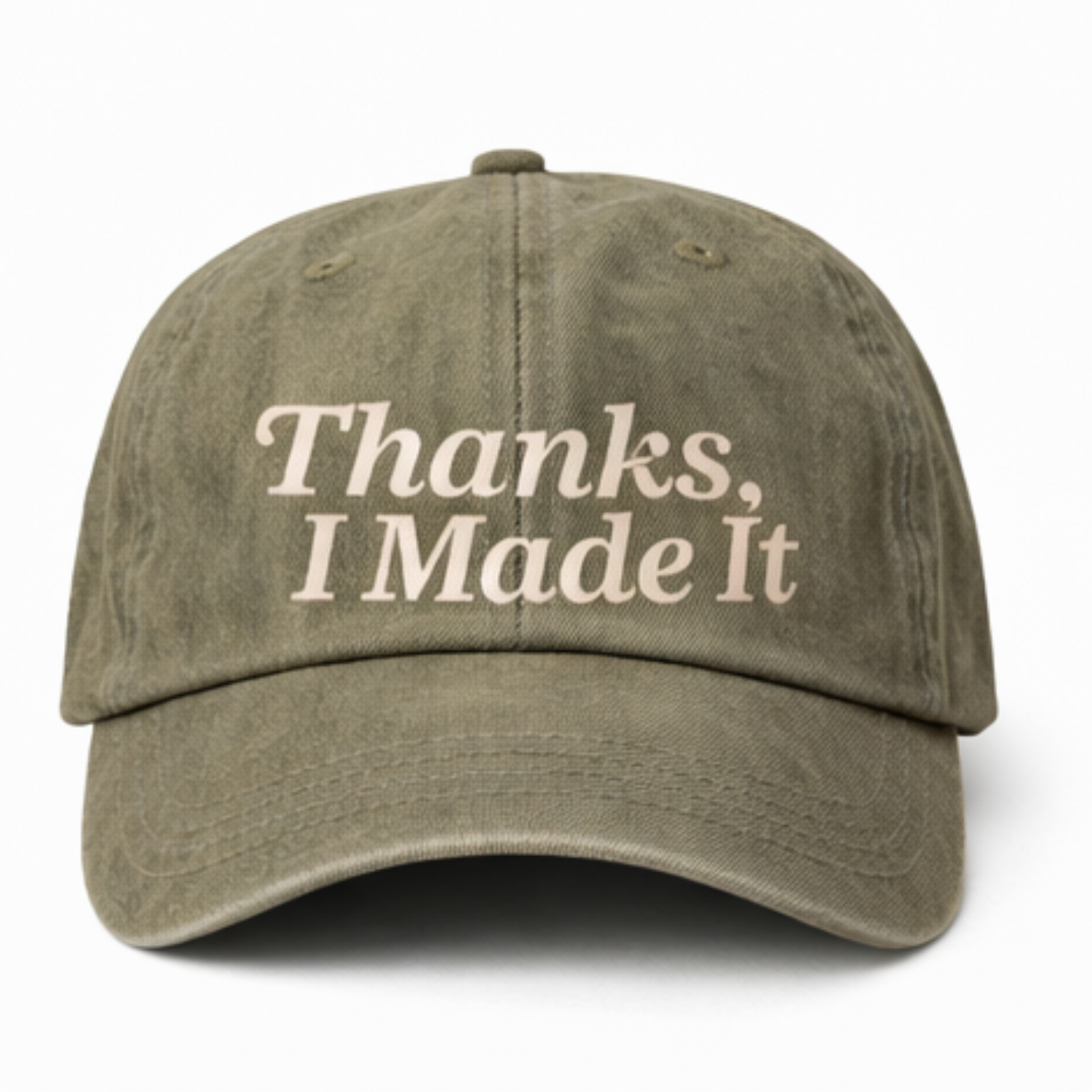 thanks, i made it - Dad Hat