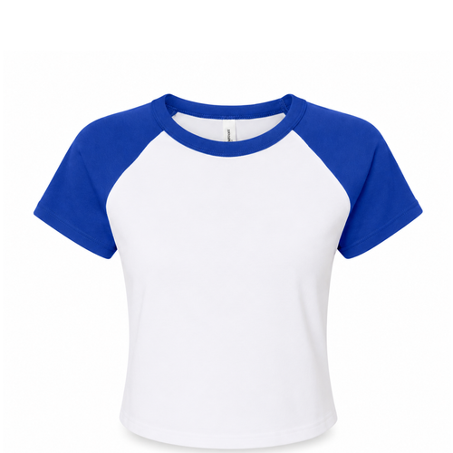Custom Micro Rib Raglan Baby Tee | Make(r) Your Own