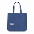 Thanks, I Made It - Natural Denim Tote – Embroidery | Maker Favorite