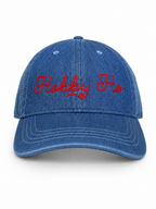 Medium Denim Hat | Make(r) Your Own | Custom Embroidered Knitting Hat for Makers