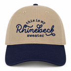 This Is My Rhinebeck Sweater - Custom Chainstitch Embroidered Fiber Festival Hat | Make(r) Your Own