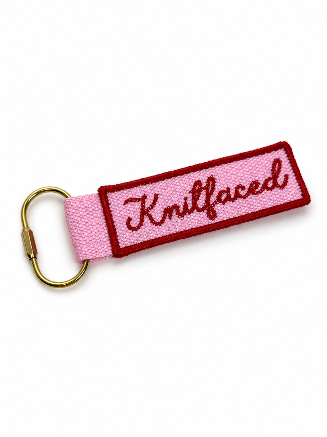 Make(r) Your Own | Embroidered Bag Charm Keychain