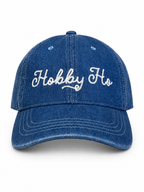 Medium Denim Hat | Make(r) Your Own | Custom Embroidered Knitting Hat for Makers