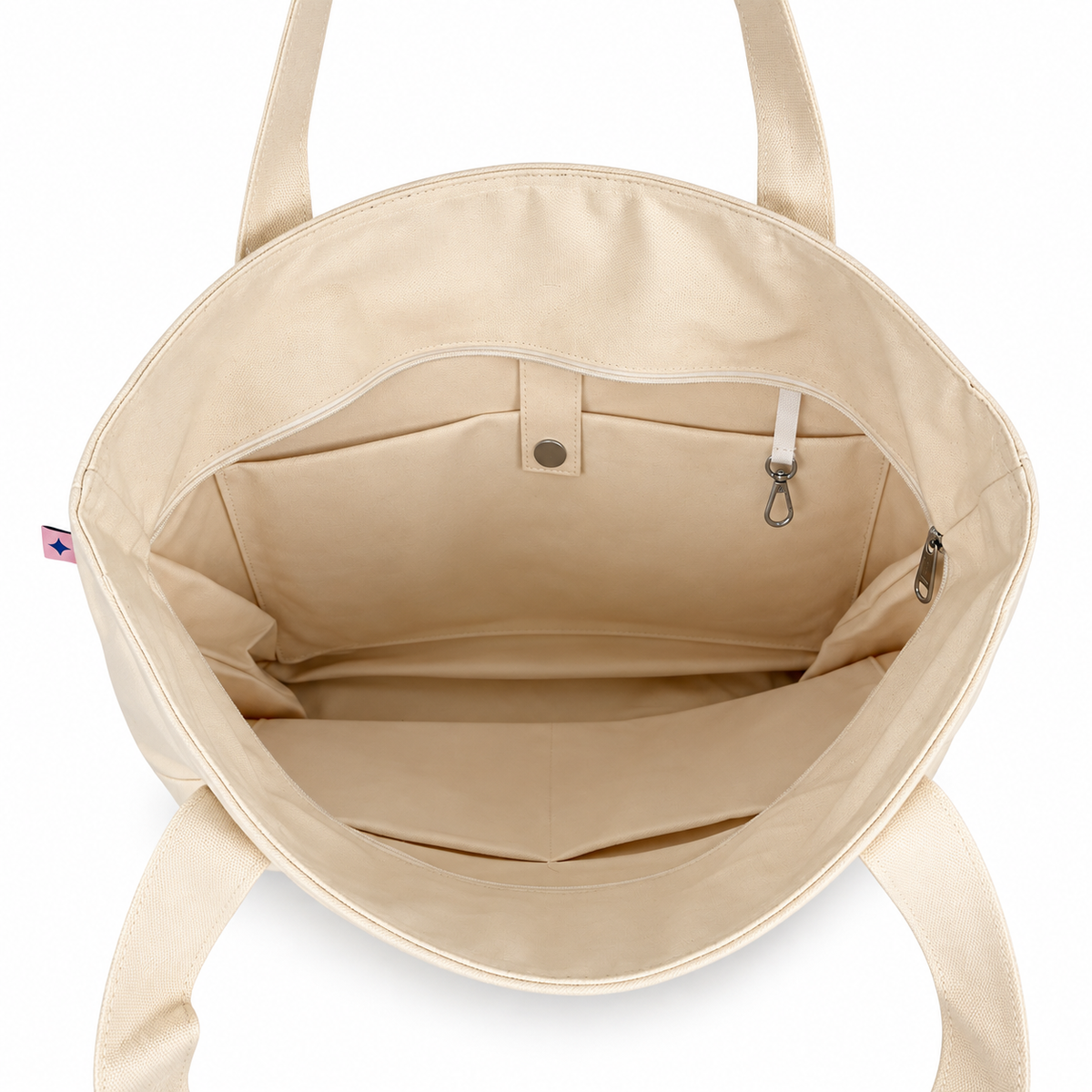 Stash Tote XL – personalized Make(r) Your Own embroidery – alternate view