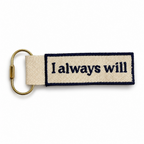 Make(r) Your Own | Embroidered Bag Charm Keychain