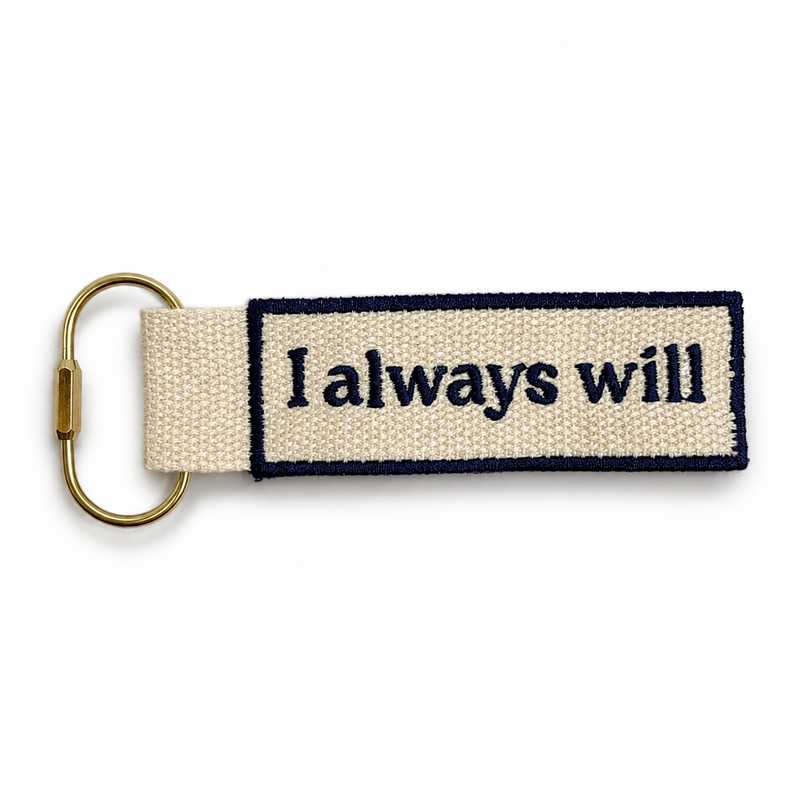 Personalized Bag Charm Keychain | Make(r) Your Own Custom Embroidered Charm