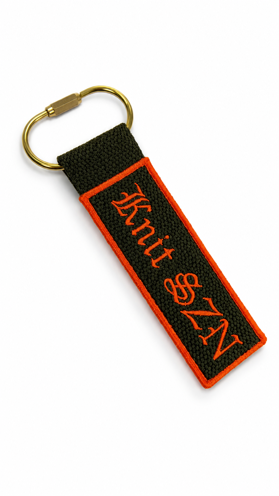 Make(r) Your Own | Embroidered Bag Charm Keychain