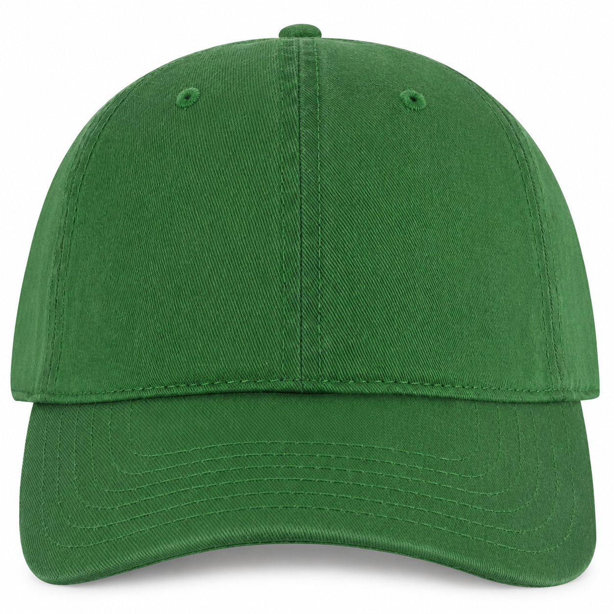 Hat - Cotton - Green - Kelly Green