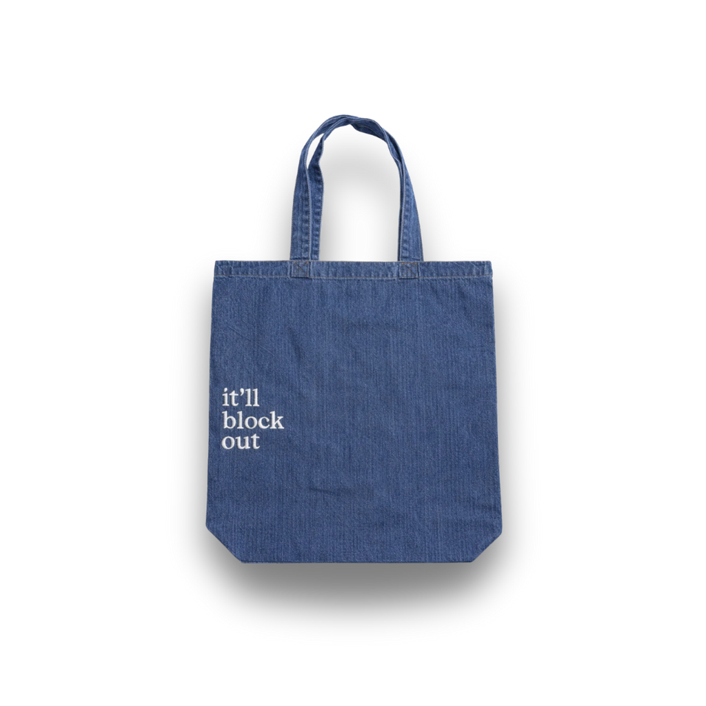 it'll block out - TIMI Denim Tote