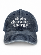 Skein Character Energy Embroidered Hat | TIMI Funny Knitting Hat for Knitters