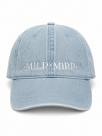 Light Wash Denim Hat | Make(r) Your Own | Custom Knitting Hat for Makers
