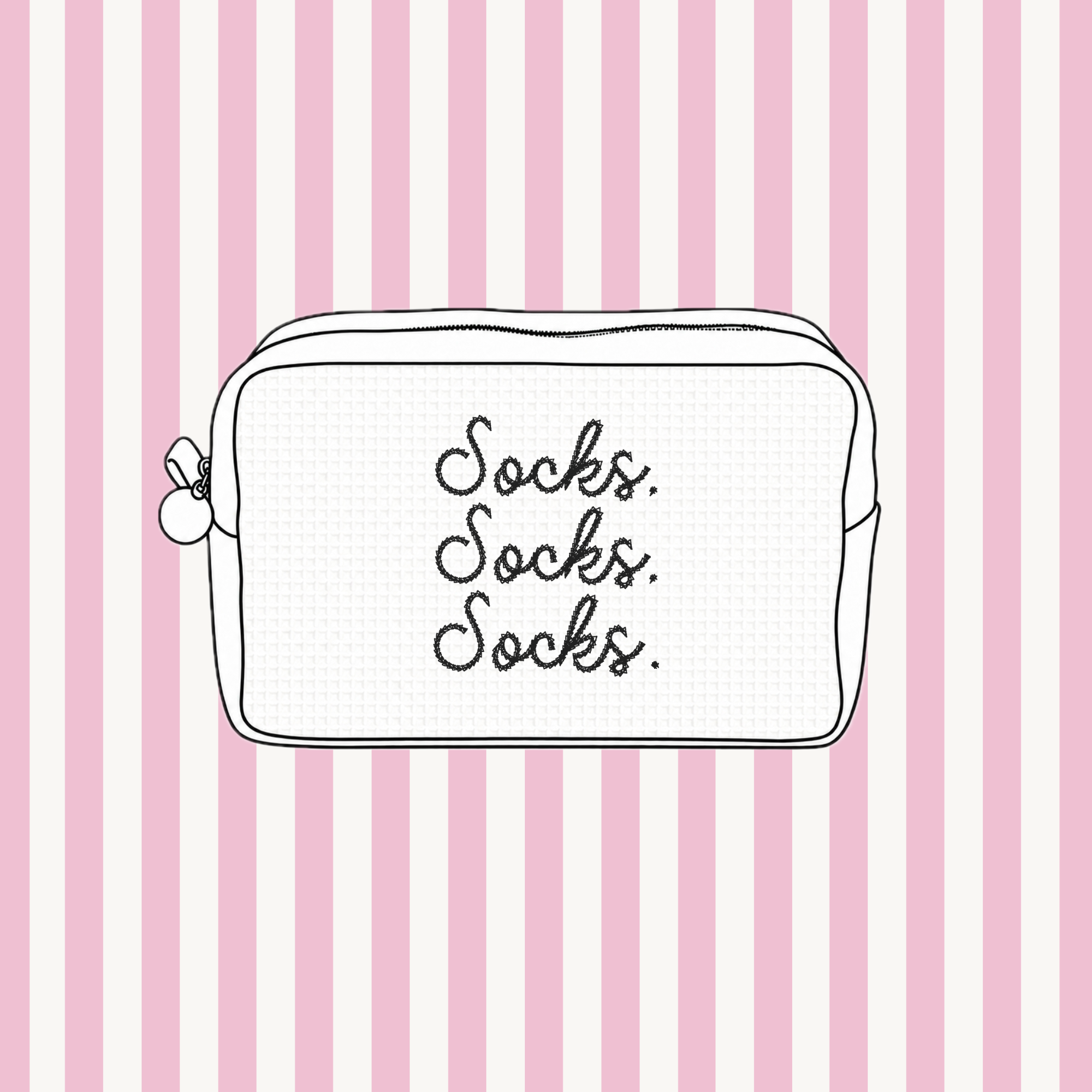 Socks, Socks, Socks. – Custom Chain Stitch Project Pouch | Make(r) Your Own