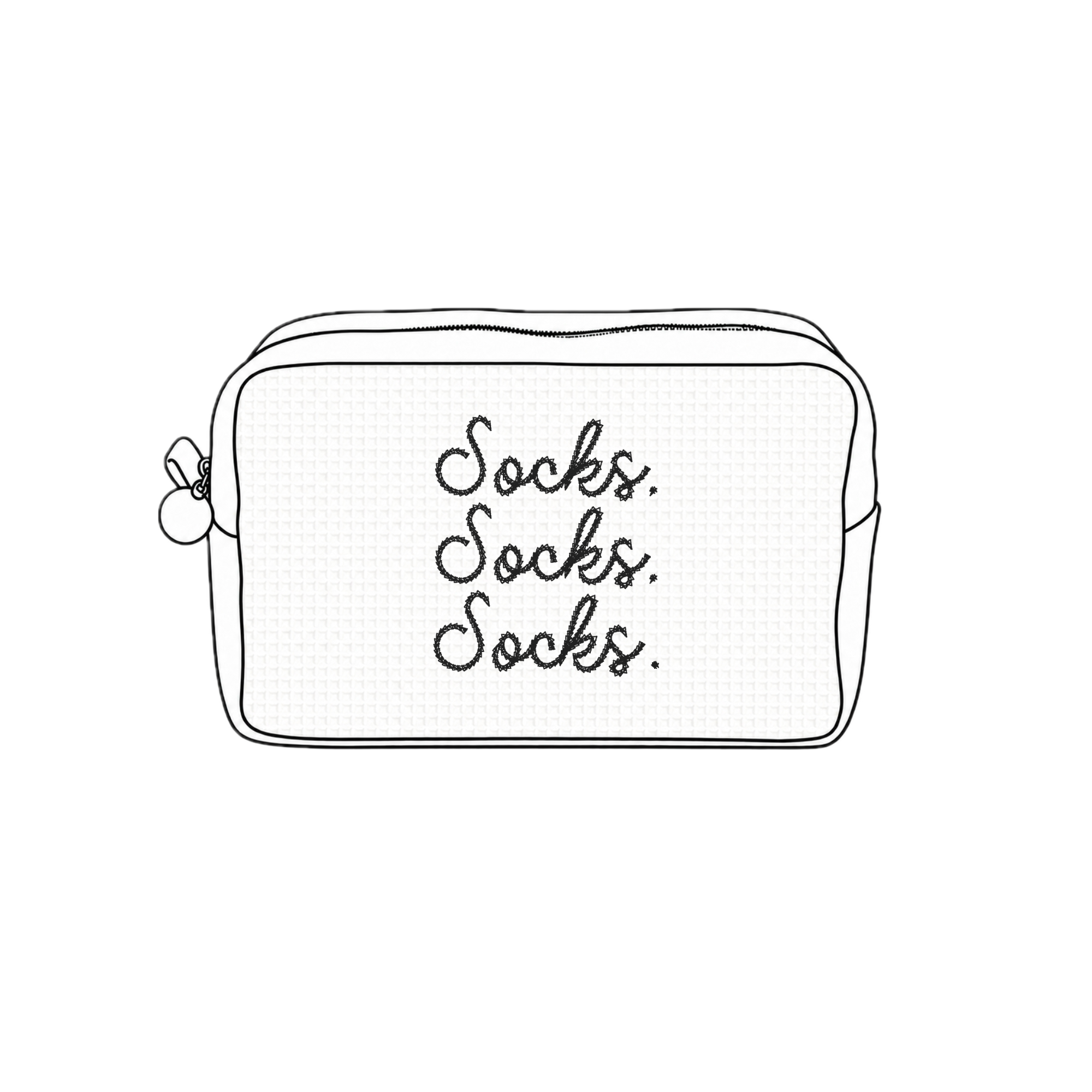 Socks, Socks, Socks. – Custom Chain Stitch Project Pouch | Make(r) Your Own