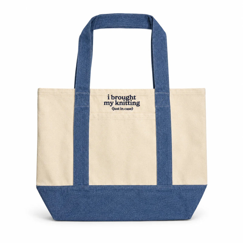 Personalized XL Pocket Tote | Make(r) Your Own Custom Embroidered Bag