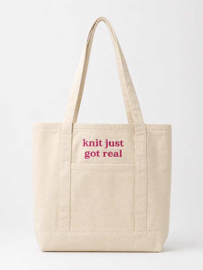 Personalized Pocket Tote | Make(r) Your Own Custom Embroidered Bag