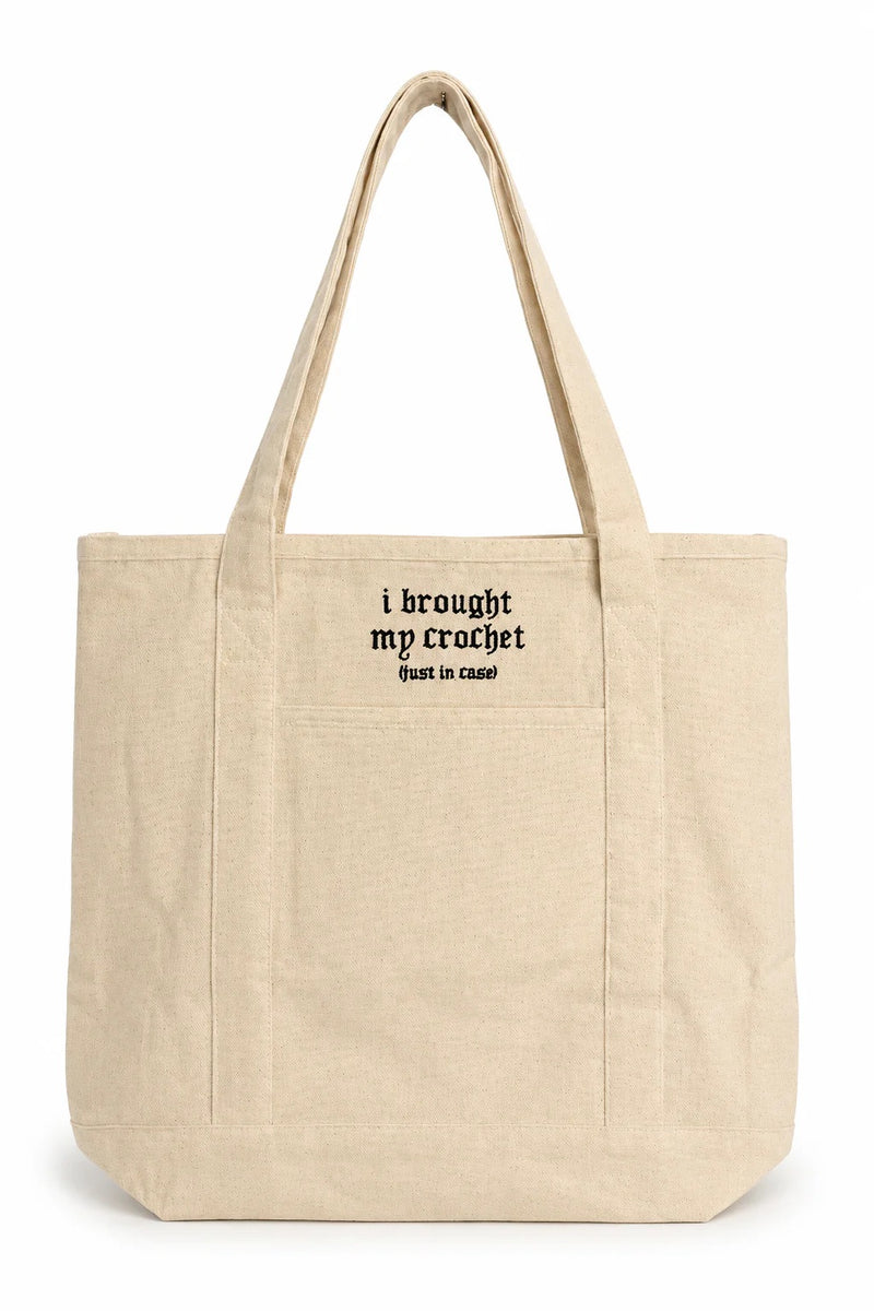 Personalized Pocket Tote | Make(r) Your Own Custom Embroidered Bag