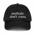 Mohair, Don’t Care - Black Hat – White Embroidery | TIMI