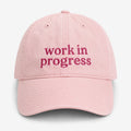 Work in Progress - Pink Hat – Pink Embroidery | TIMI