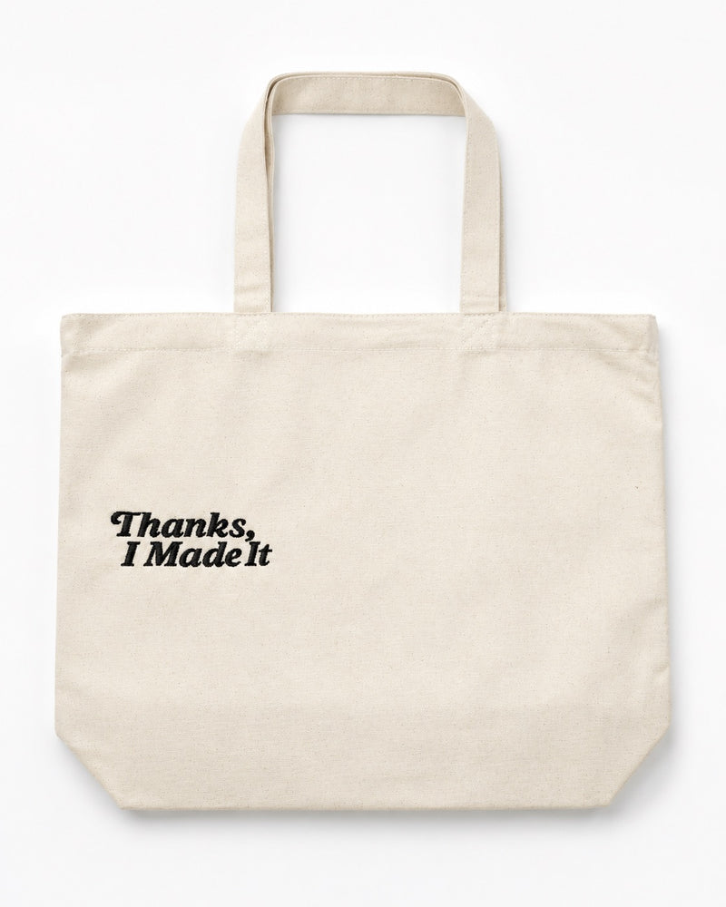 Personalized Canvas Tote | Make(r) Your Own Custom Embroidered Bag