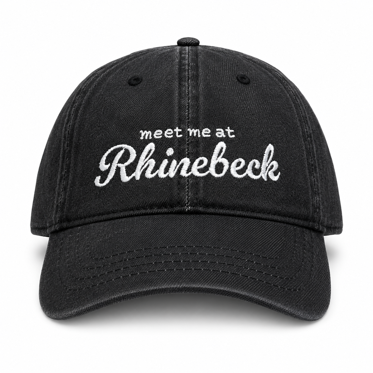 Meet Me At Rhinebeck - Custom Embroidered Fiber Festival Hat | Make(r) Your Own