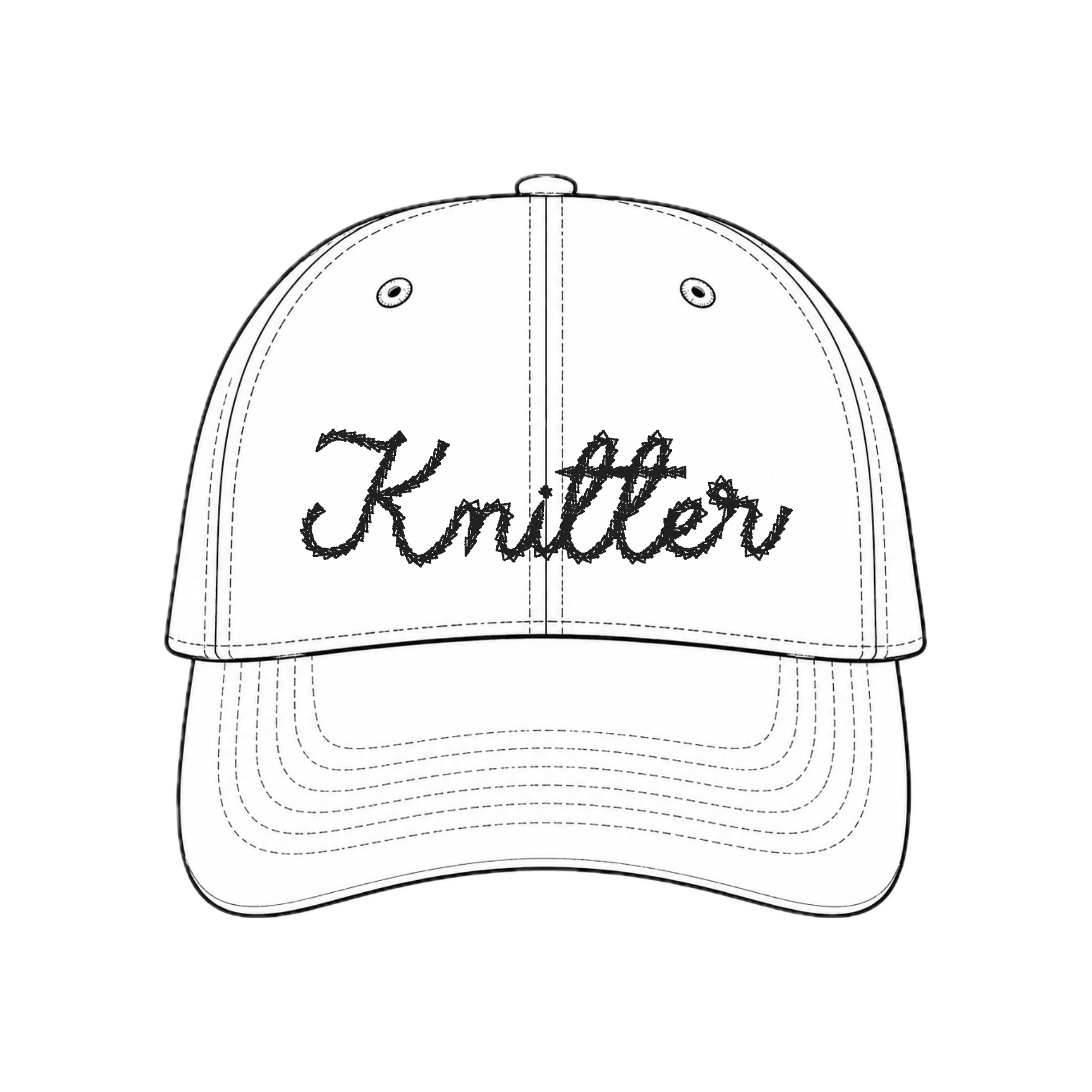 Knitter – Custom Chainstitch Embroidered Hat | Make(r) Your Own