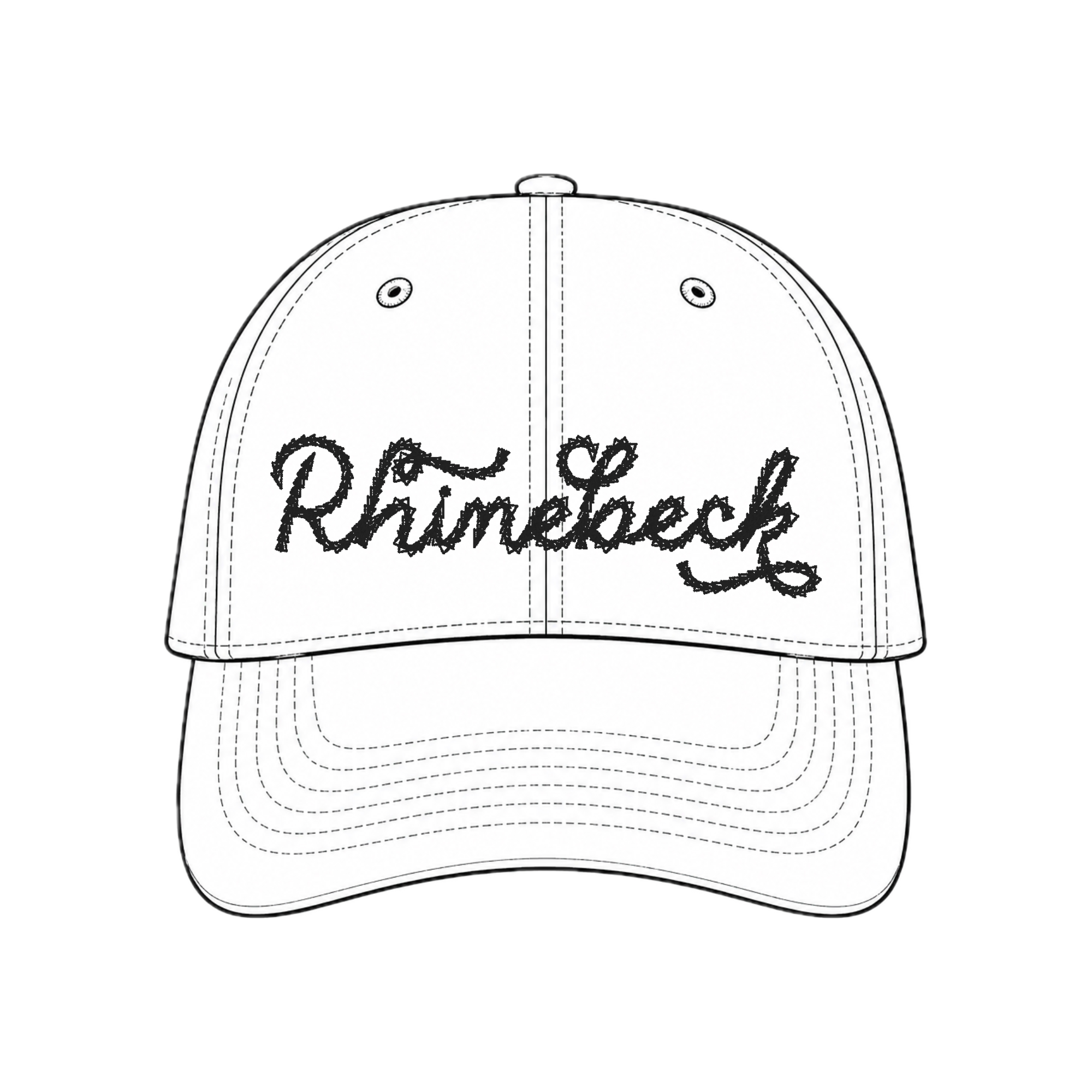 Rhinebeck - Custom Chainstitch Embroidered Fiber Festival Hat | Make(r) Your Own