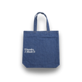 Thanks, I Made It - TIMI Denim Tote – Embroidered Project Bag for Makers