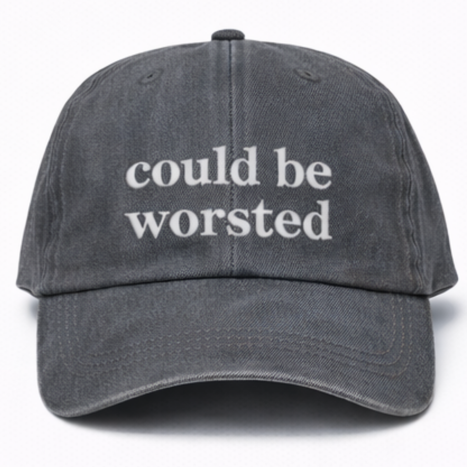 could be worsted - Dad Hat