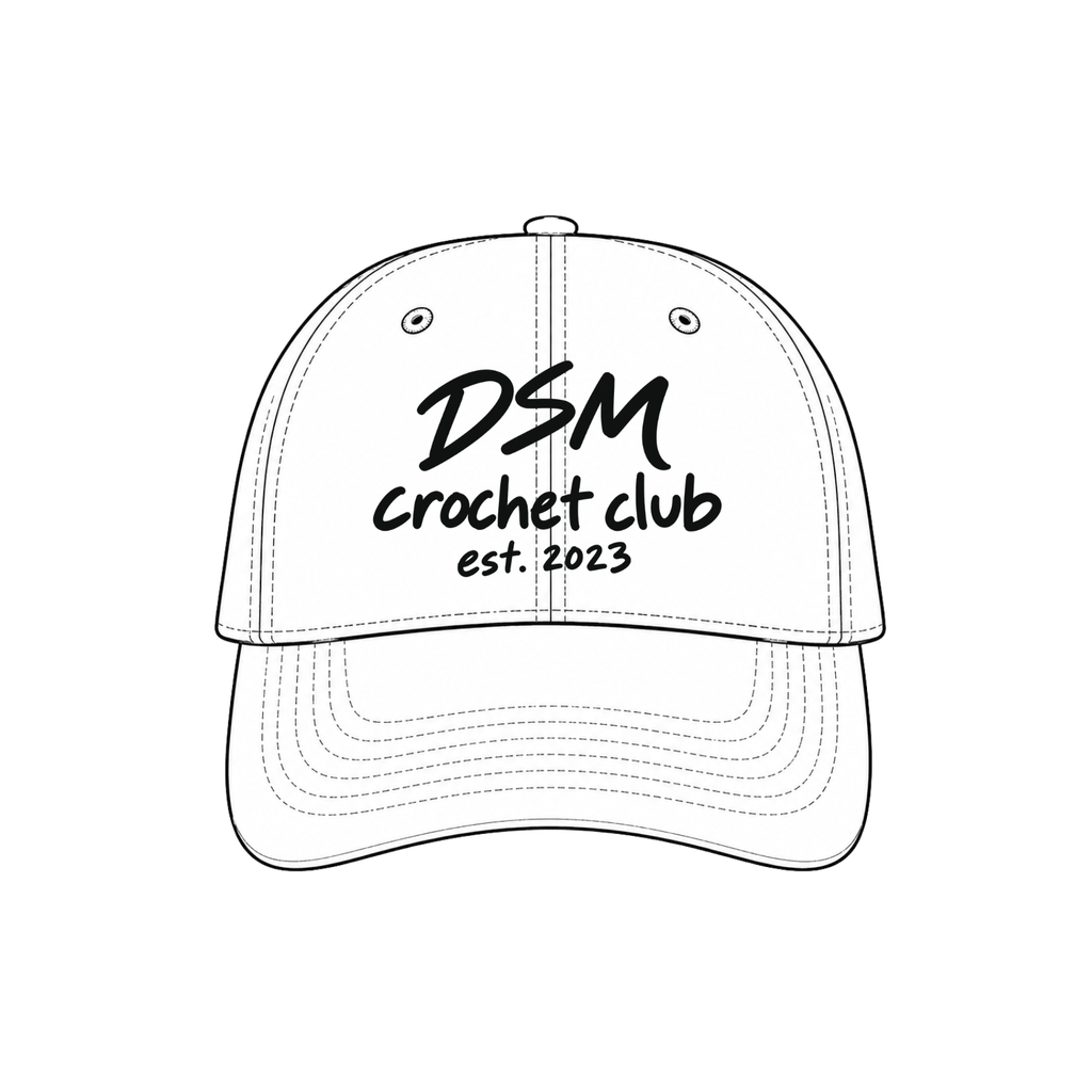 DSM Crochet Club Custom Hat | Make(r) Your Own