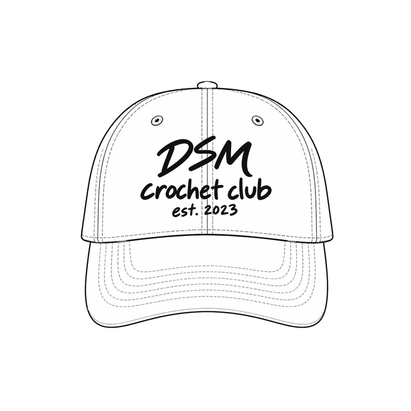 DSM Crochet Club Custom Hat | Make(r) Your Own