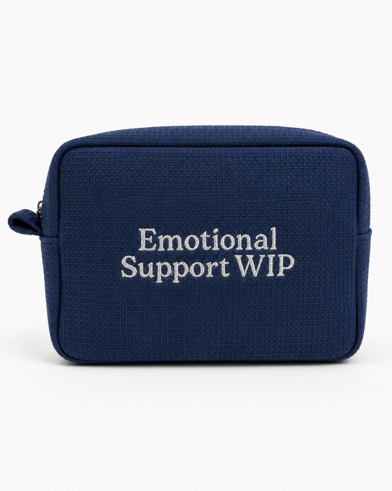 Personalized Waffle Pouch | Custom Embroidered Pouch | Make(r) Your Own