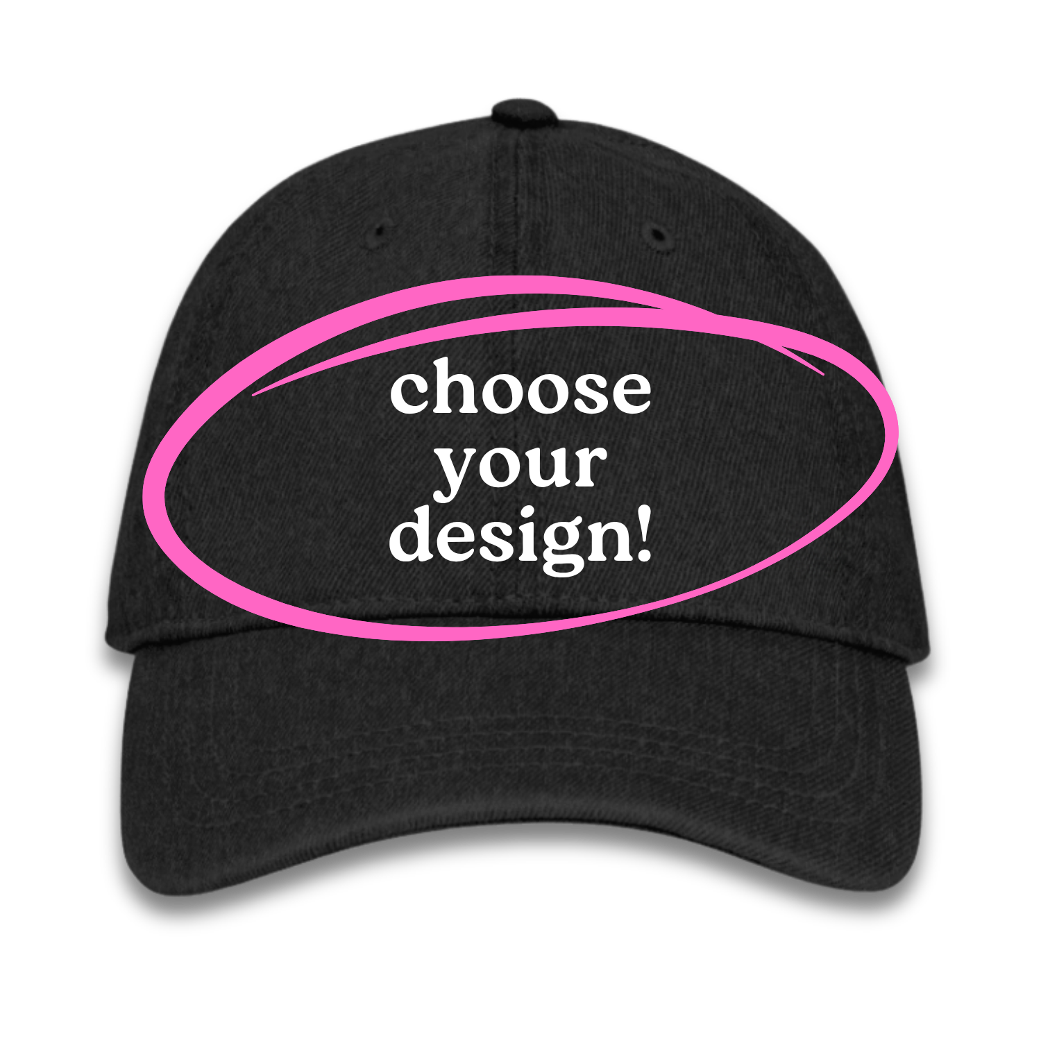 Black Denim Hat | Make(r) Your Own| Custom Knitting Hat for Makers