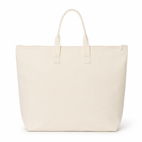 Custom Embroidered Canvas Zip Tote | Make(r) Your Own
