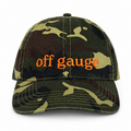 Off Gauge - Camo Hat – Orange Embroidery | TIMI