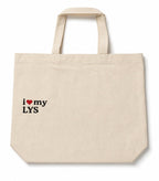 Make(r) Your Own | Canvas Tote Bag | Embroidered Knitting Project Tote