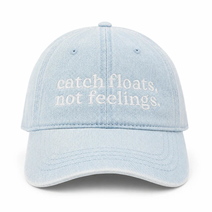 Light Wash Denim Hat | Make(r) Your Own | Custom Knitting Hat for Makers
