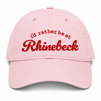 I’d Rather Be At Rhinebeck - Custom Embroidered Fiber Festival Hat | Make(r) Your Own