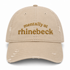 Mentally At Rhinebeck - Custom Embroidered Fiber Festival Hat | Make(r) Your Own