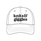 Custom embroidered maker hat with selectable hat and thread colors