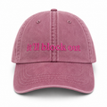 It’ll Block Out - Pink Hat – Pink Embroidery | TIMI