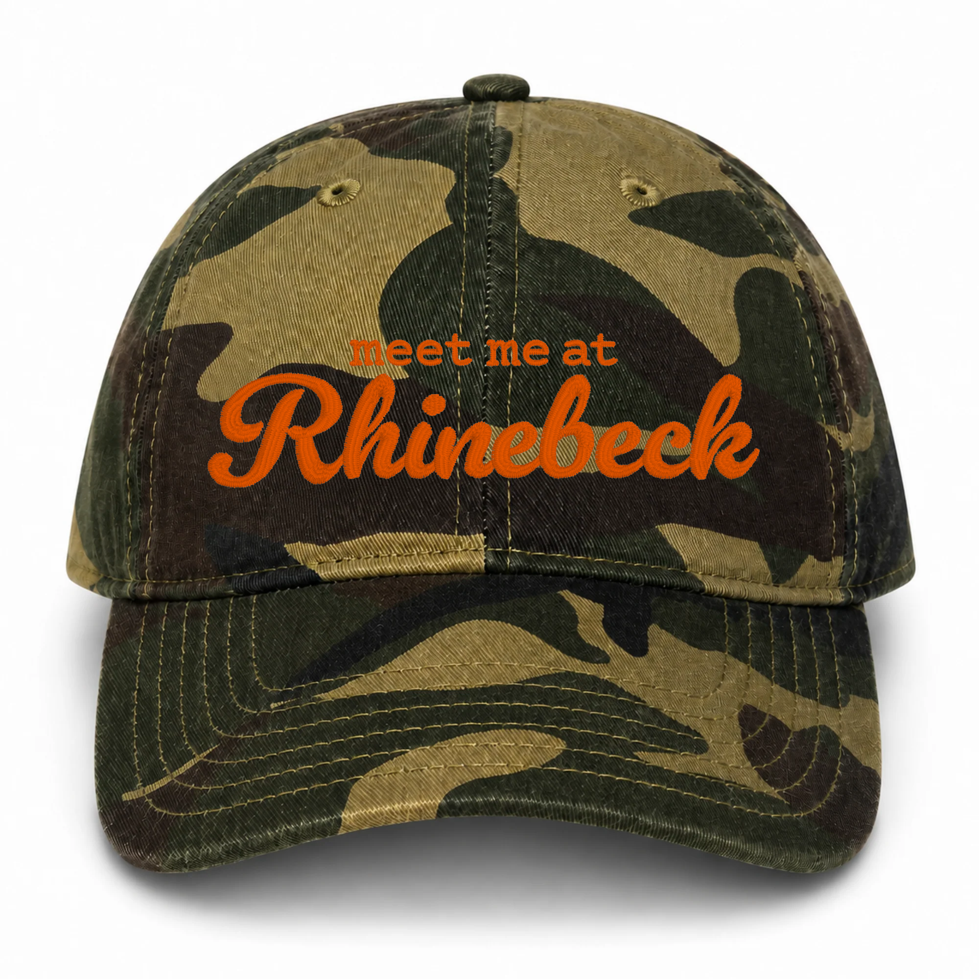 Meet Me At Rhinebeck - Custom Embroidered Fiber Festival Hat | Make(r) Your Own