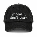 Black Denim Hat | Make(r) Your Own| Custom Knitting Hat for Makers