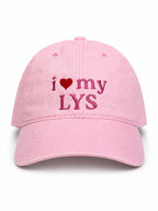 Pink Dad Hat | Make(r) Your Own | Custom Embroidered Knitting Hat for Makers