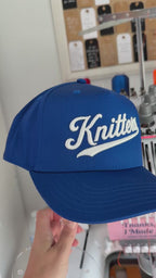 LA Knitters – Royal Structured Hat – White Embroidery | TIMI
