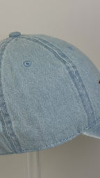 Knitter - Dad Hat – Gothic Embroidered Cotton Cap for Knitters