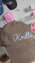 Knitter – Custom Chainstitch Embroidered Hat | Make(r) Your Own