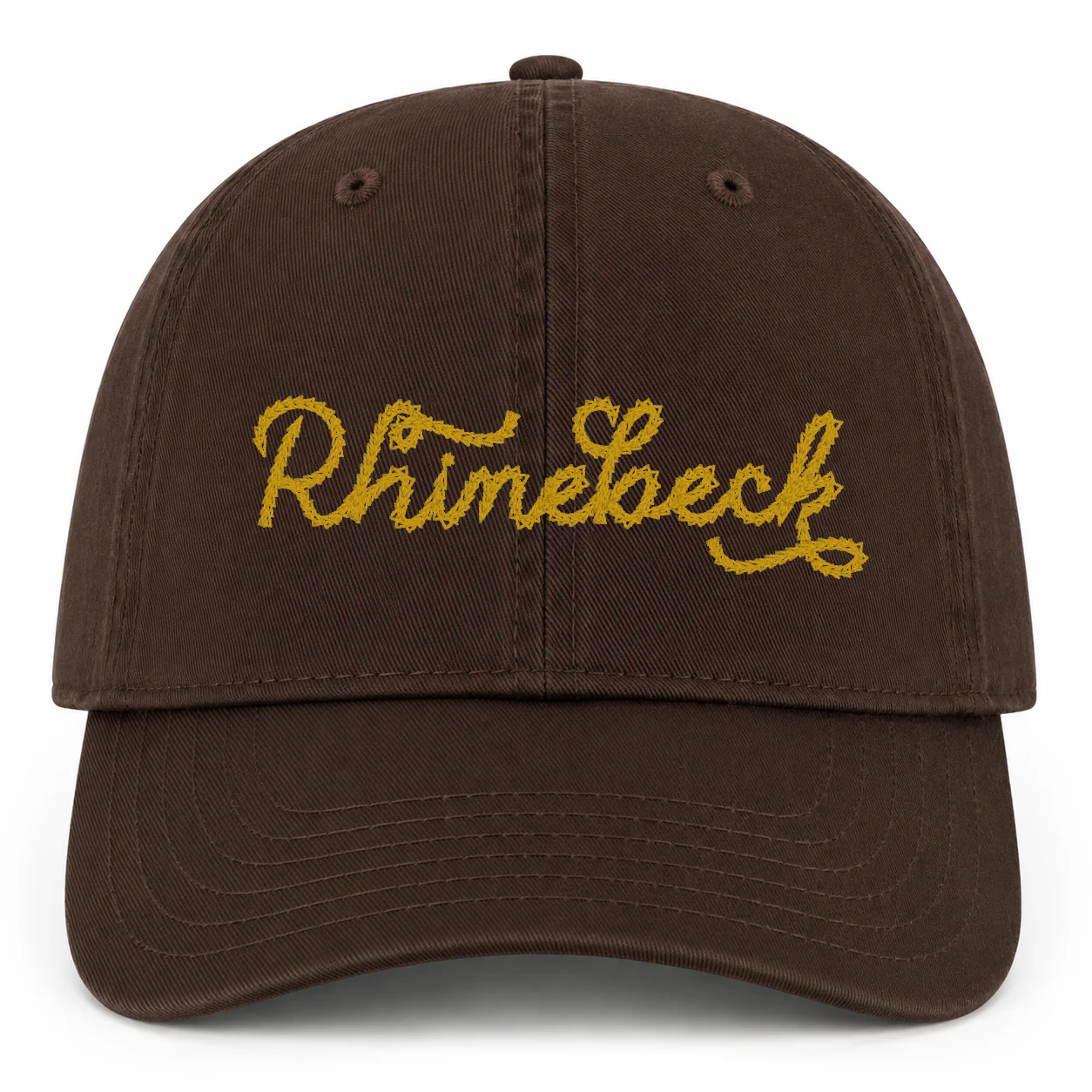 Rhinebeck - Custom Chainstitch Embroidered Fiber Festival Hat | Make(r) Your Own